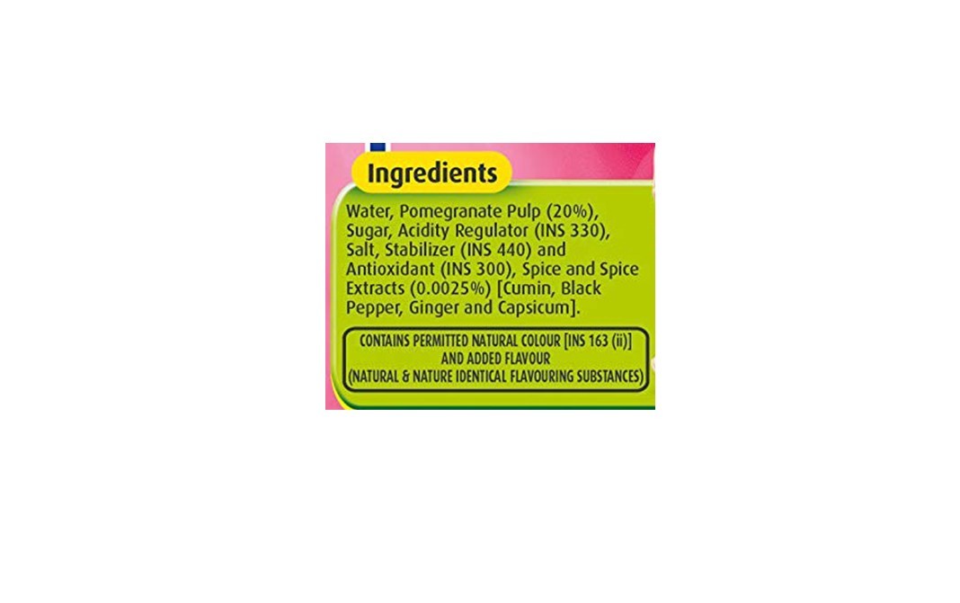 Real Masala Pomegranate    Tetra Pack  1 litre
